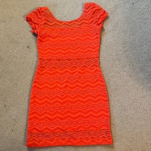 FREE PEOPLE -  Bodycon lace dress